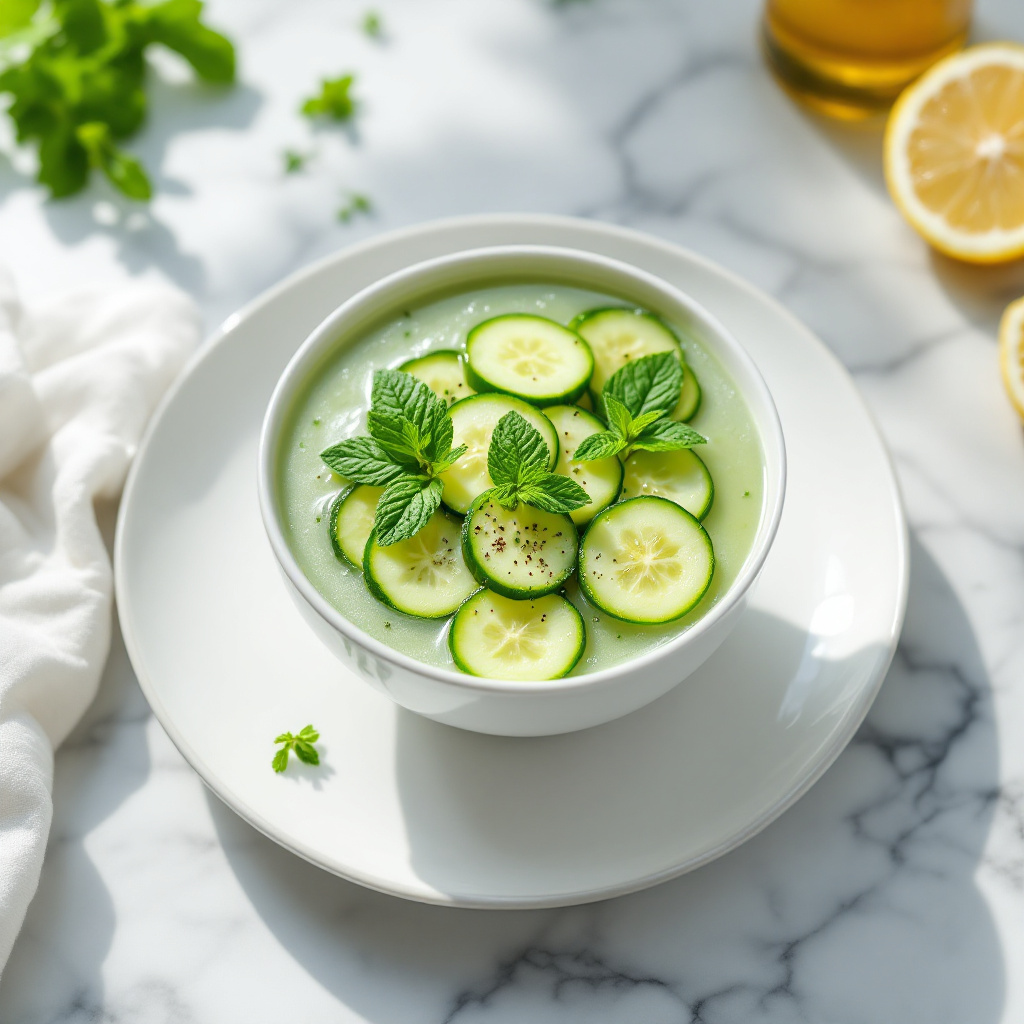 Refreshing Cucumber Soup