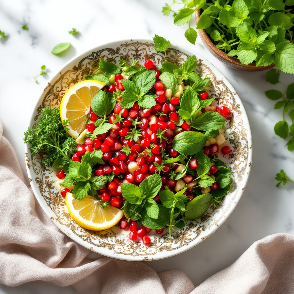 Fresh Herb Garden Salad