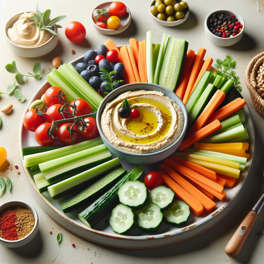 Veggie Sticks with Hummus